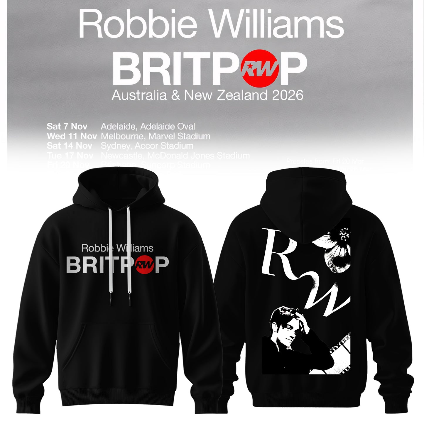 BRITPOP World Tour – Australia & New Zealand Limited Hoodie