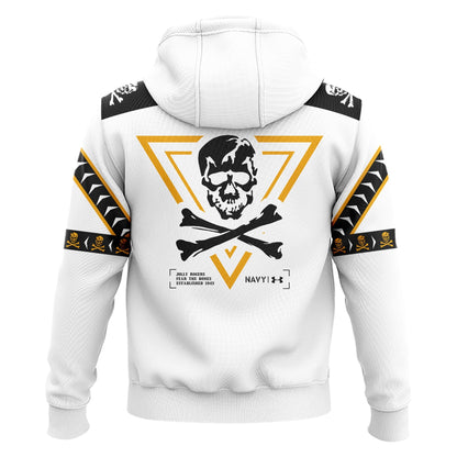 Premium Navy Midshipmen Merch For Fan - Navy Midshipmen Uniform Honoring the Jolly Rogers Hoodie