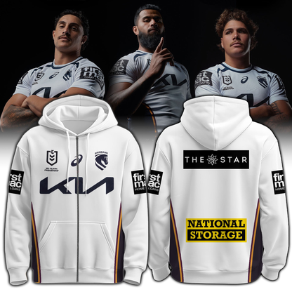 Brisbane Broncos 2026 Heritage ZipHoodie