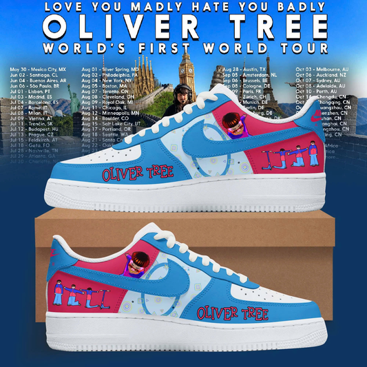 . Madly Blue Chaos Sneakers
