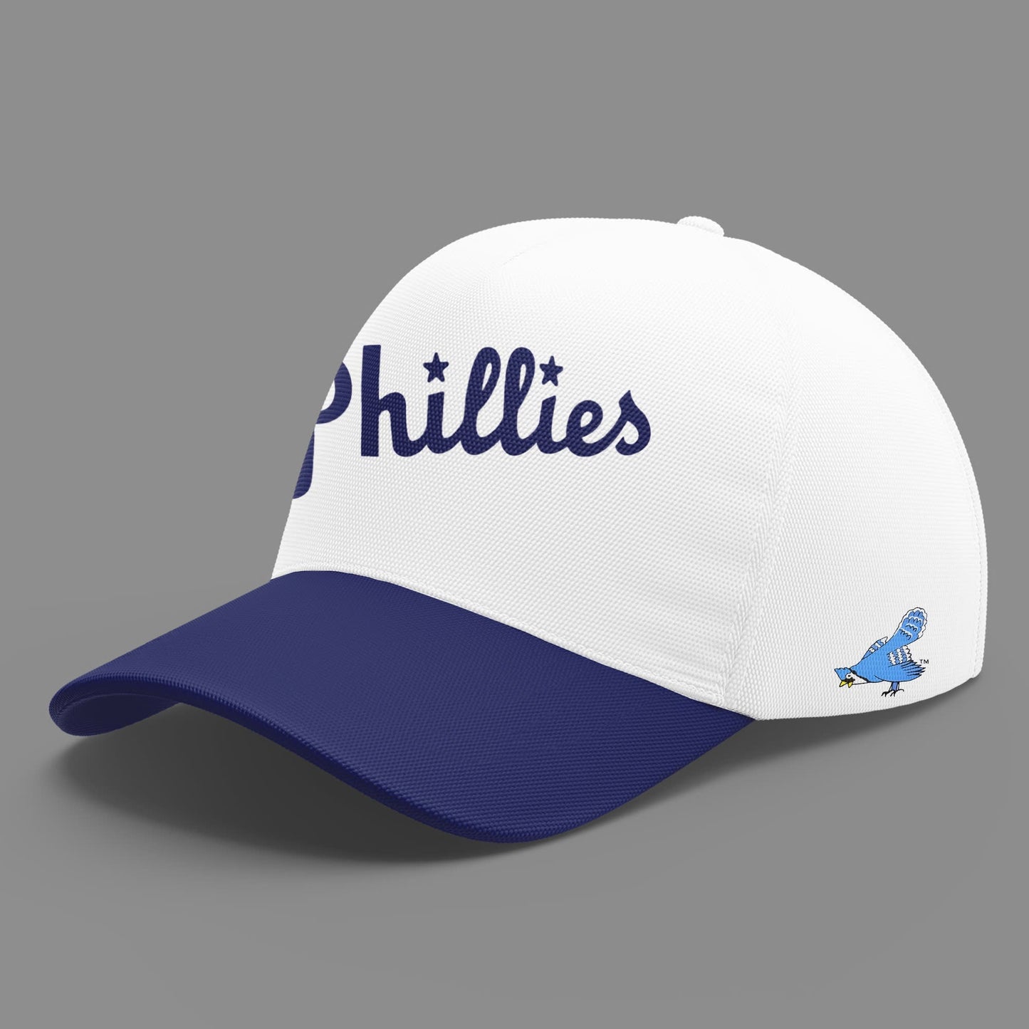 Philadelphia Phillies  Grey Blue Jay Logo 40's Hoodie For Fans