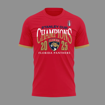Special New T-Shirt Florida Panthers Back-To-Back Stanley Cup Champions