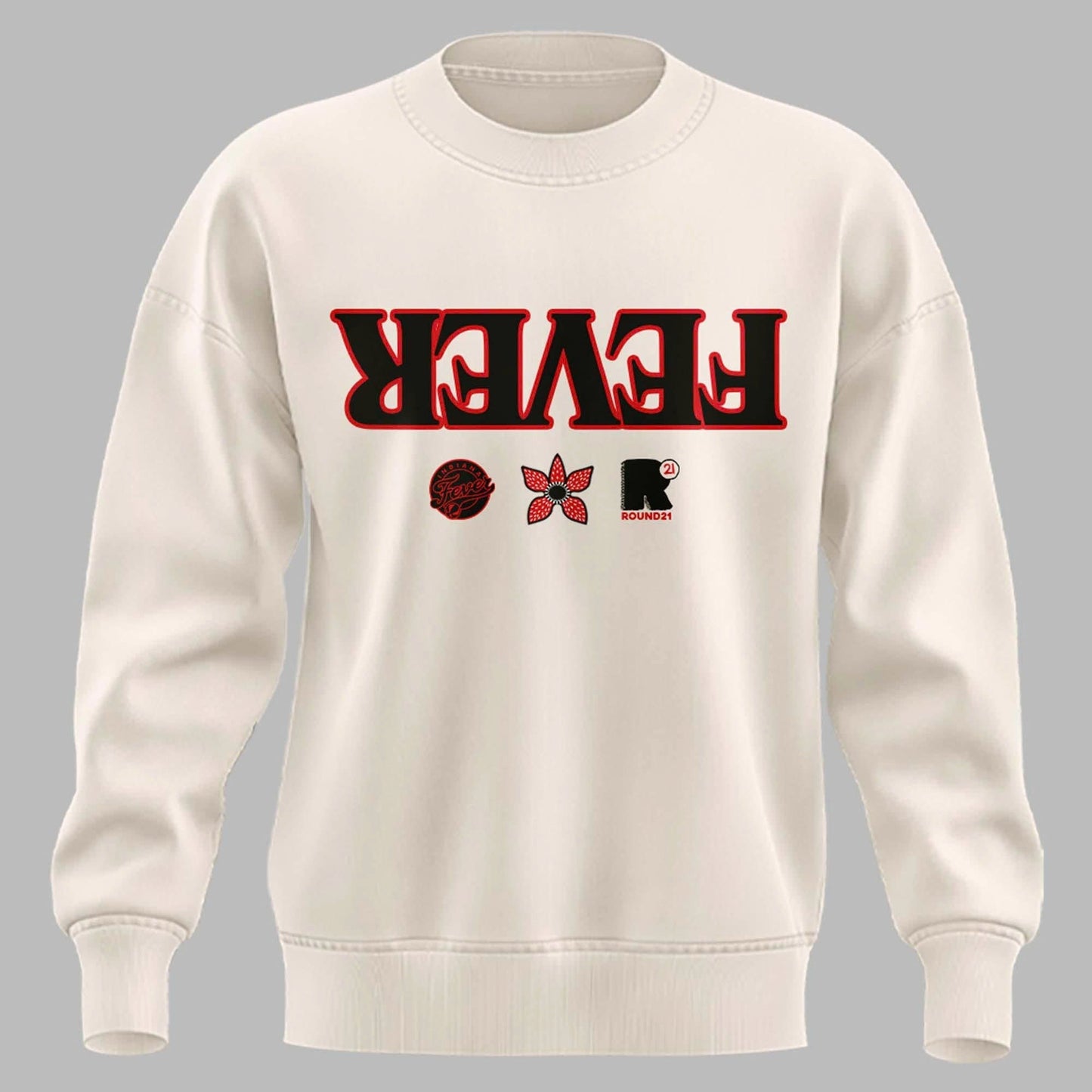Exclusive Indiana Fever Stranger Things Rebel Swingman Sweatshirt