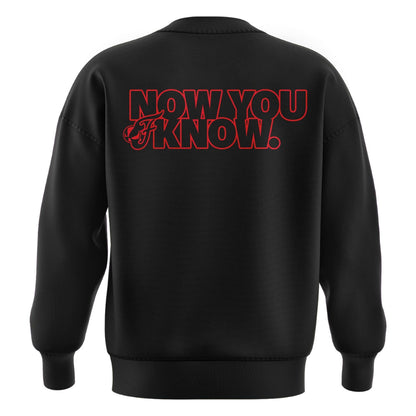 Exclusive Indiana Fever Stranger Things Rebel Swingman Sweatshirt Black