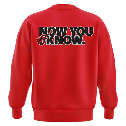 Exclusive Indiana Fever Stranger Things Rebel Swingman Sweatshirt Red