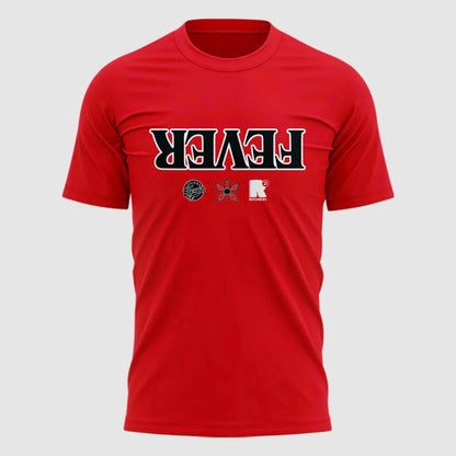 Exclusive Indiana Fever Stranger Things T-Shirt Red