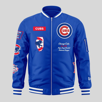 Chicago Cubs x CM Punk "Best in the World" Bomber Jacket