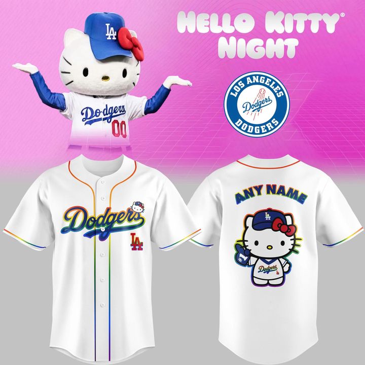 LA Dodgers 2026 Hello Kitty Night Jersey - Limited Edition