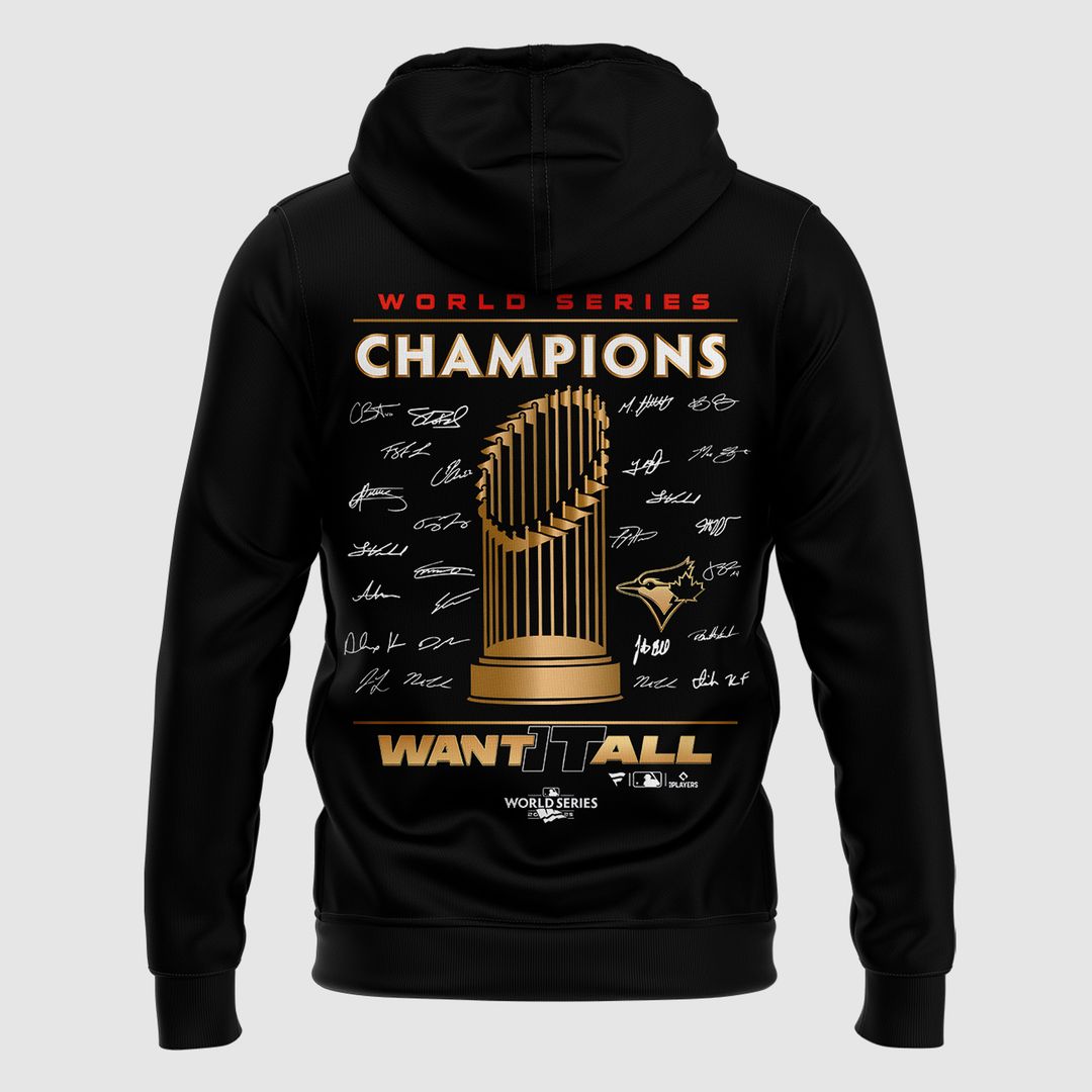 Toronto Blue Jays 2025 World Series Champions Limited Edition Combo Hoodie