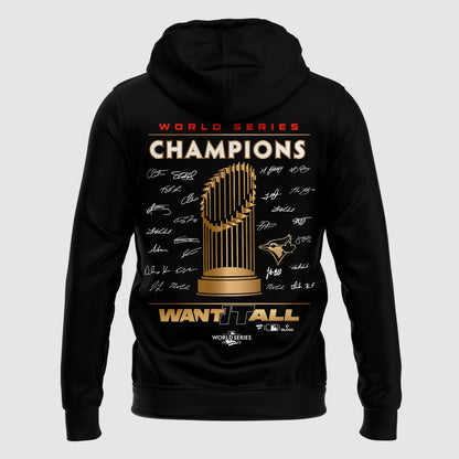 Toronto Blue Jays 2025 World Series Champions Limited Edition Combo Hoodie