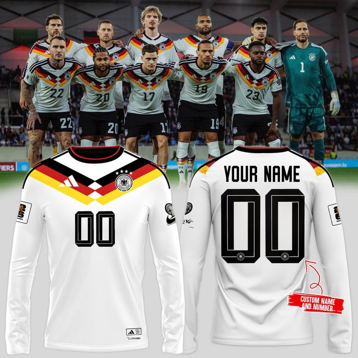 Limited Edition Germany Football Long Tee