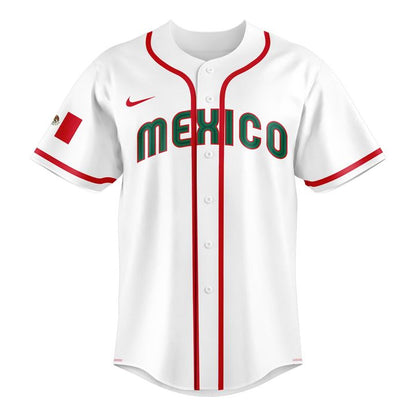 Mexico National Baseball Team 2026 World Baseball Classic Home Stadium Jersey
