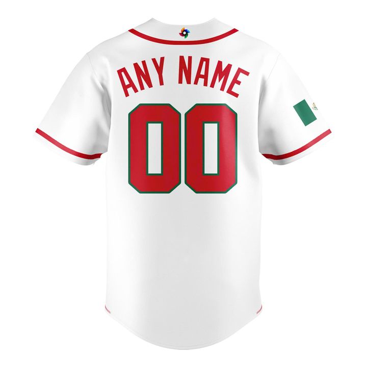 Mexico National Baseball Team 2026 World Baseball Classic Home Stadium Jersey