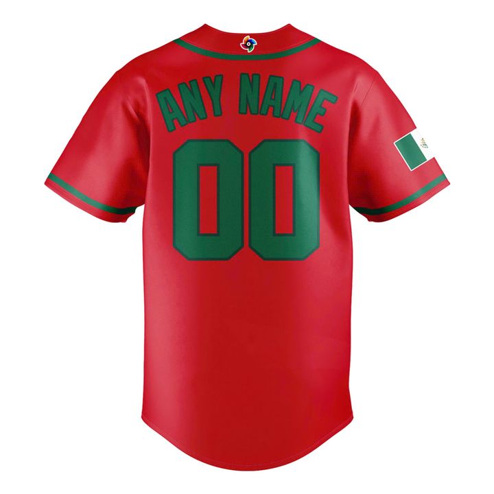 Mexico National Baseball Team 2026 World Baseball Classic Home Stadium Jersey