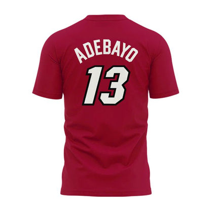Commemorates the historic moment when Bam Adebayo scored 83 points in a single game T-Shirt.