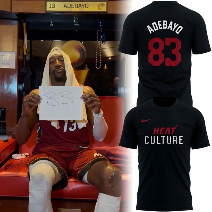 Bam Adebayo “83-Point Game” T-Shirt.