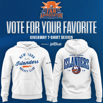 Limited Edition New York Islanders Fan Appreciation Night Hoodie 2026