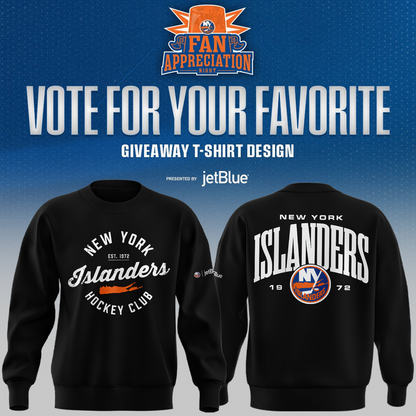 Limited Edition New York Islanders Fan Appreciation Night Sweat 2026