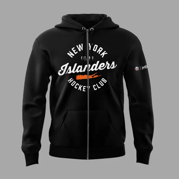 Limited Edition New York Islanders Fan Appreciation Night ZipHoodie 2026