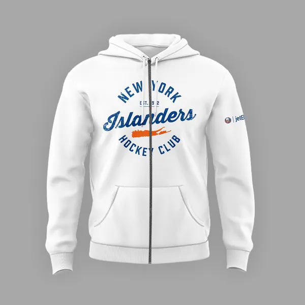 Limited Edition New York Islanders Fan Appreciation Night ZipHoodie 2026