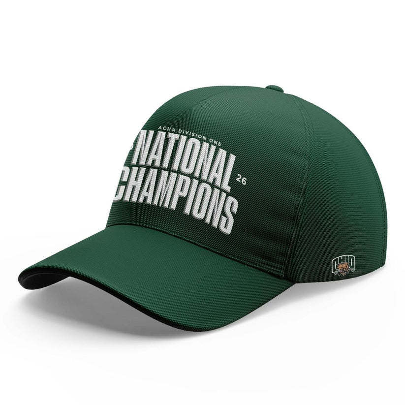 Ohio Bobcats men's ice hockey National Champions Zip Hoodie