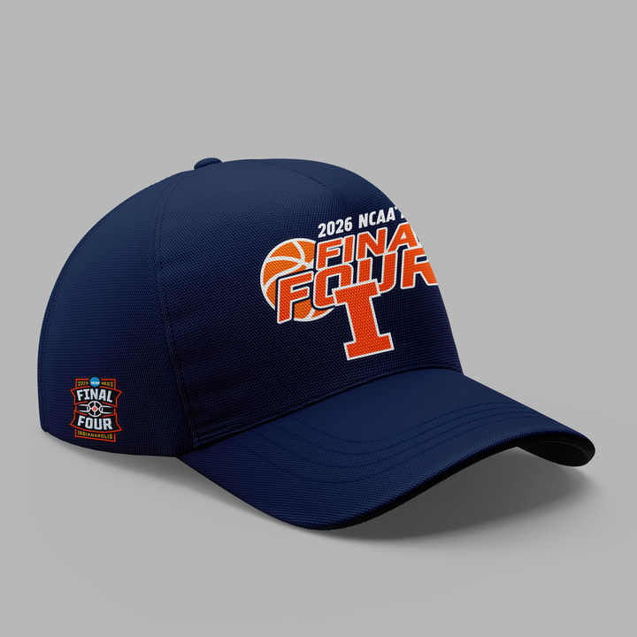 Illinois Fighting Illini 2026 Men's Basketball Tournament March Madness Final Four T-Shirt