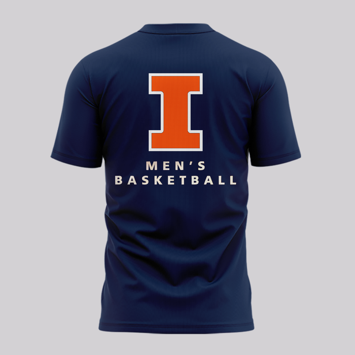 09.Illinois Fighting Illini 2026 Men's Basketball Tournament March Madness Final Four T-Shirt