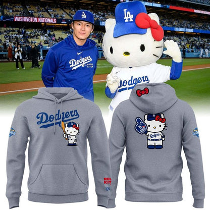LA Dodgers 2026 Hello Kitty Night Hoodie - Limited Edition