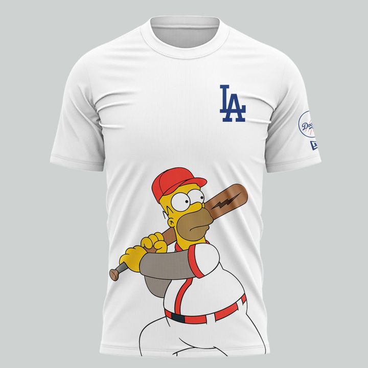 2026 Los Angeles Dodgers x The Simpsons Special Version T-Shirt