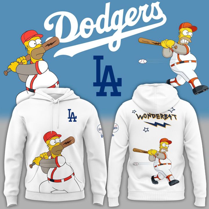 2026 Los Angeles Dodgers x The Simpsons Hoodie