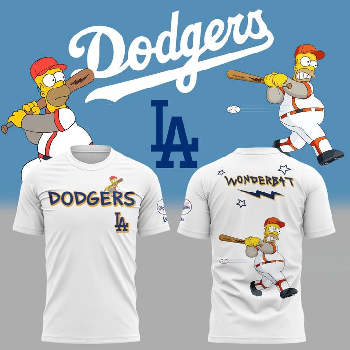 2026 Los Angeles Dodgers x The Simpsons Special Version T-Shirt