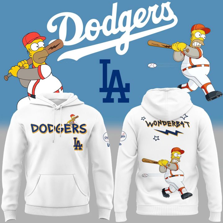 2026 Los Angeles Dodgers x The Simpsons Hoodie