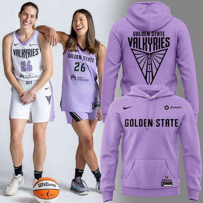 2026 Golden State Valkyries Violet and Heroine Edition Hoodie