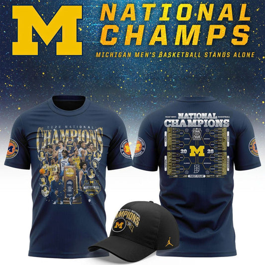 🏆️Michigan Wolverines – 2026 National Champions T Shirt