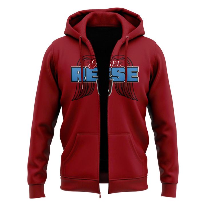 Atlanta Dream Angel Reese Dream Red Zip Hoodie - Limited Edition