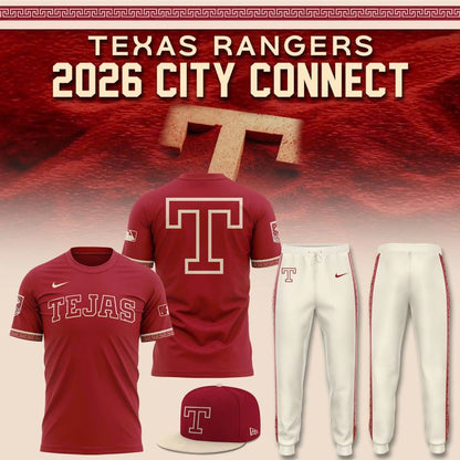 Texas Rangers 2026 City Connect T-shirt