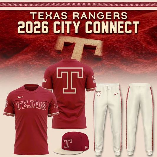 Texas Rangers 2026 City Connect T-shirt