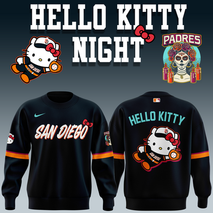 Special Edition San Diego Padres New City Connect x Hello Kitty Sweater