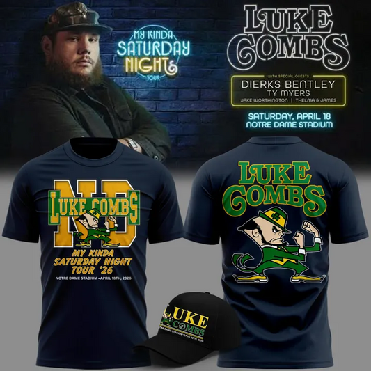 My Kinda Saturday Night Tour 2026 - Luke Combs Tour Tshirt