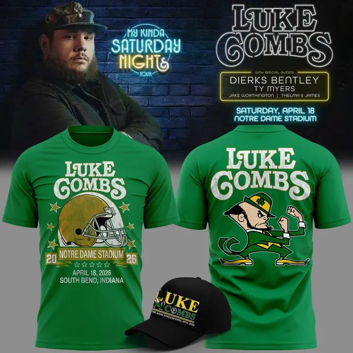 My Kinda Saturday Night Tour 2026 - Luke Combs Tour Tshirt