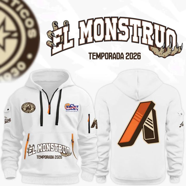 Atléticos 1930 White Quarter New  Hoodie