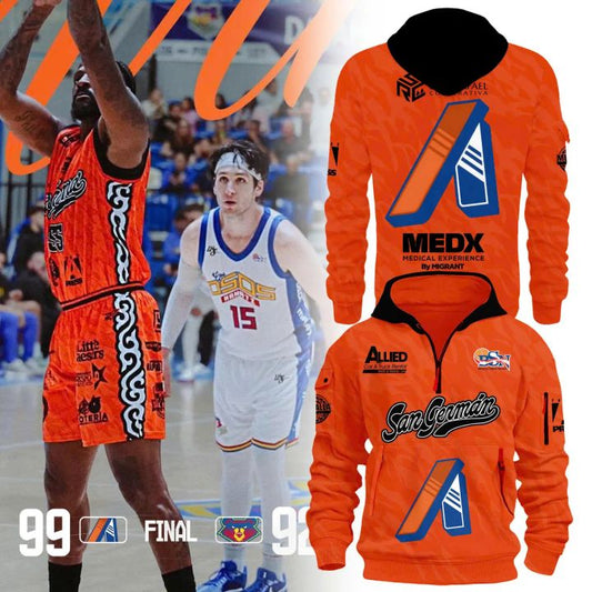 Atléticos White Quarter New Hoodie – Premium Fan Edition
