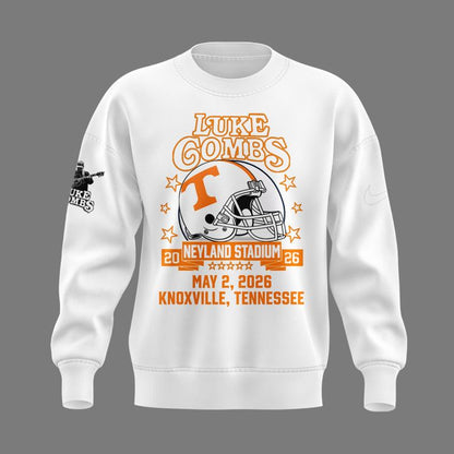 Luke Combs x Tennessee Volunteers Football – Country Music 2026 Sweatshirt