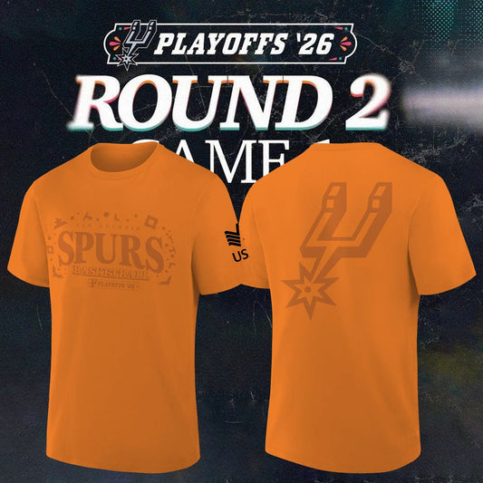 San Antonio Spurs Playoff T-shirt (Round 2)