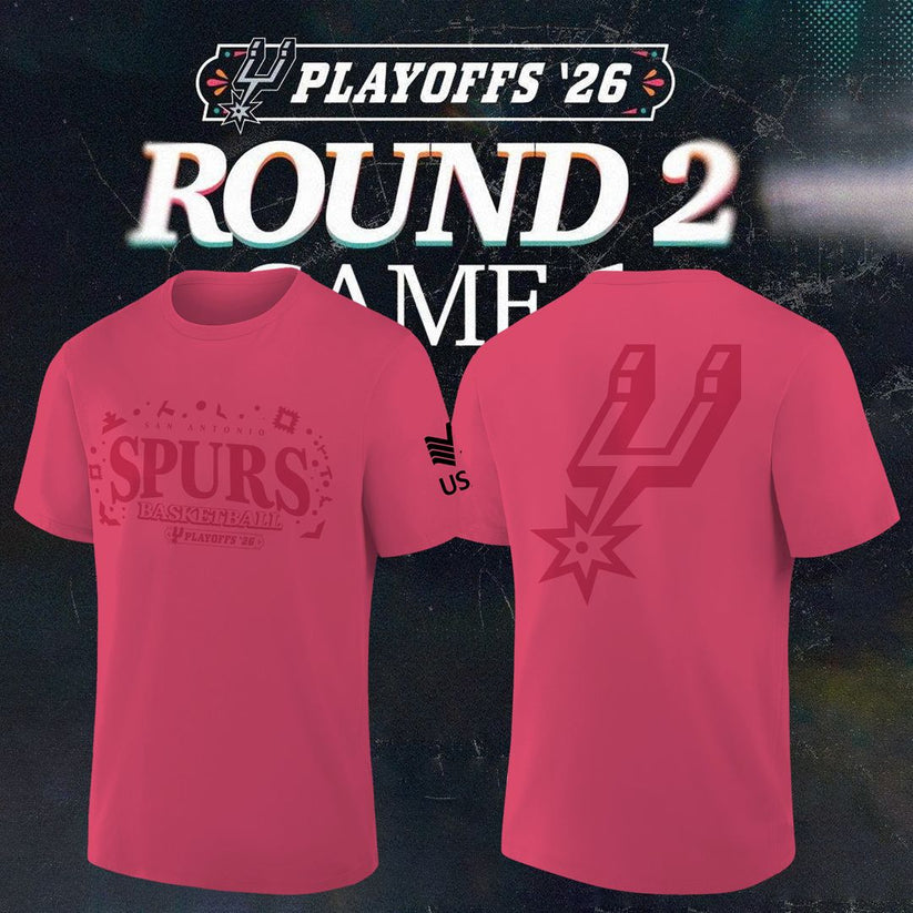 San Antonio Spurs Playoff T-shirt (Round 2)