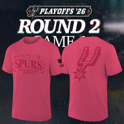 San Antonio Spurs Playoff T-shirt (Round 2)