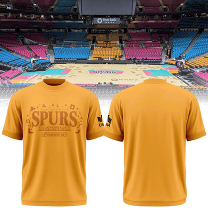2026 Exclusive T-Shirt San Antonio Spurs Playoffs Round 2 Game 1