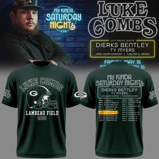 GBP x LC My Kinda Saturday Night Tour 2026 Limited Edition Tshirt