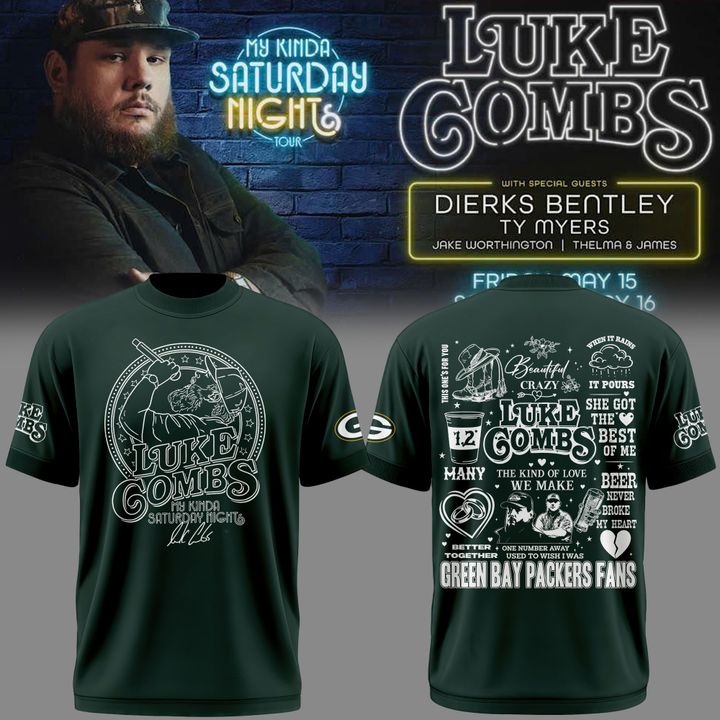 GBP x LC My Kinda Saturday Night Tour 2026 Limited Edition Tshirt
