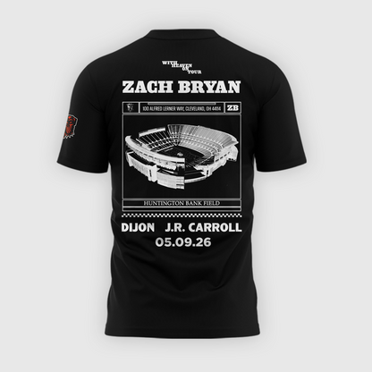 Limited Edition Cleveland Browns x Zach Bryan Tshirt 2026